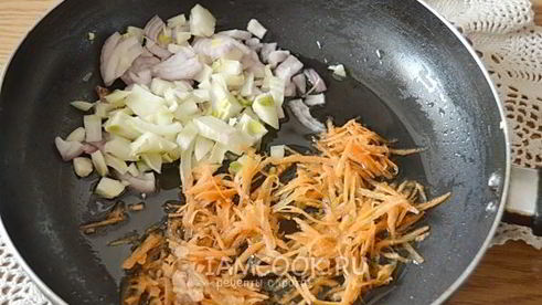 ленивые голубцы на сковороде