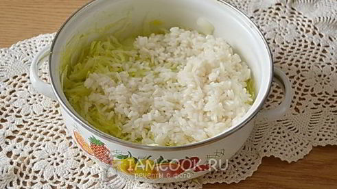 ленивые голубцы на сковороде