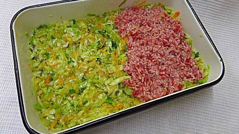 ленивые голубцы с болгарским перцем