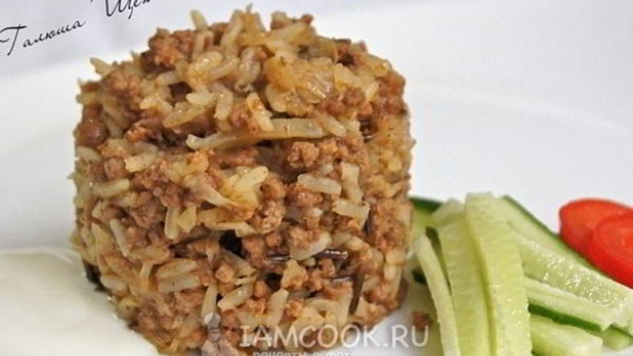 Рецепт ленивые голубцы с фаршем в духовке