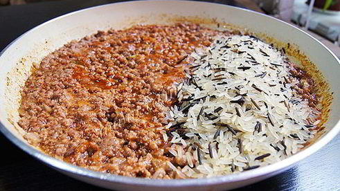 ленивые голубцы с фаршем в духовке