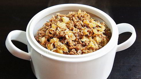 ленивые голубцы с фаршем в духовке