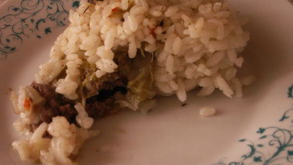 Рецепт Ленивые голубцы с маслинами