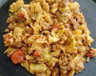 Ленивые голубцы в духовке