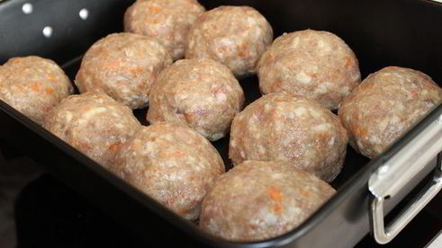 ленивые голубцы в кисло-сладком соусе