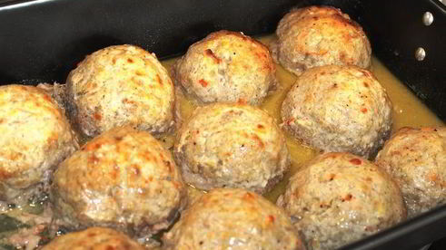 ленивые голубцы в кисло-сладком соусе