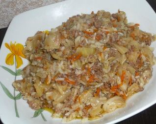 Ленивые голубцы в мульте