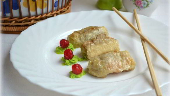 Рецепт Нежные голубцы из пекинской капусты