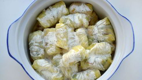 нежные голубцы из пекинской капусты