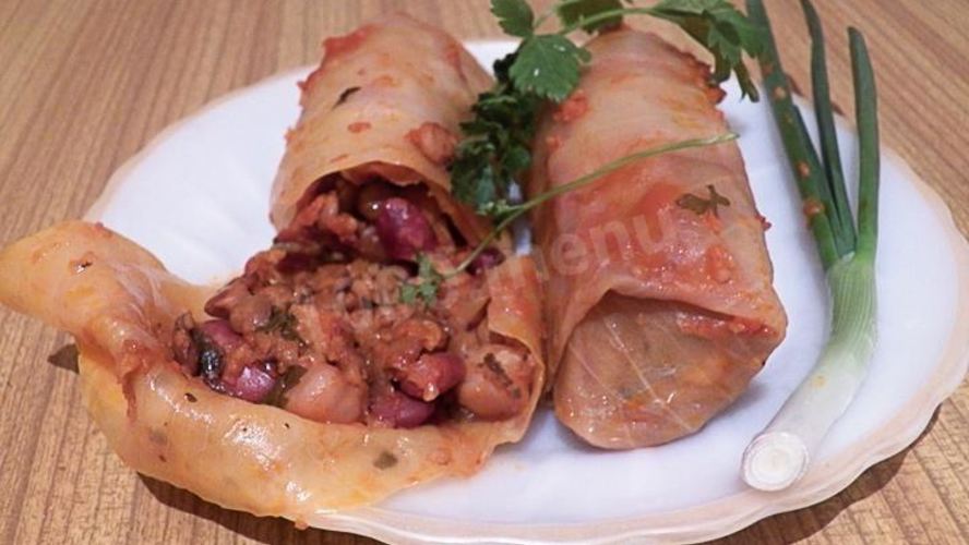 Рецепт постная долма