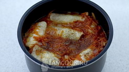 постные голубцы с грибами и рисом