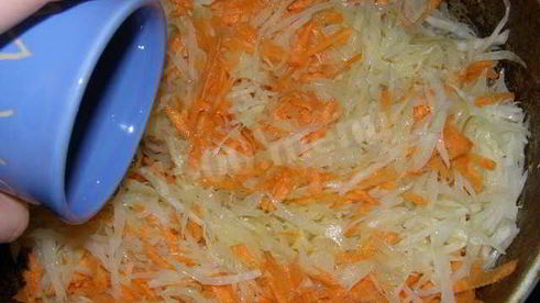 постные ленивые голубцы