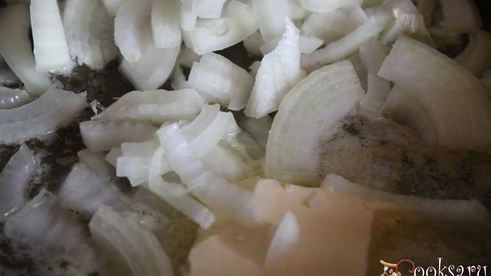 дождевики жаренные с луком