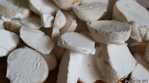 дождевики жаренные с луком