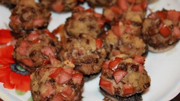 Рецепт Фаршированные белые грибы