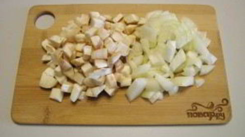 фаршированные шампиньоны в духовке с сыром