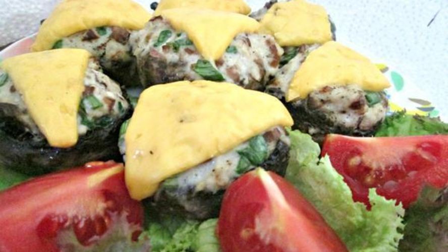 Рецепт фаршированные шампиньоны