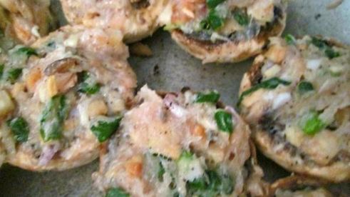 фаршированные шампиньоны