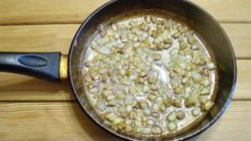 грибы фаршированные в духовке