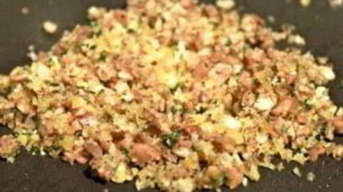 грибы фаршированные в микроволновке