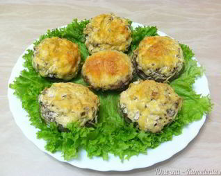 Грибы фаршированные