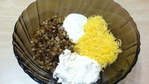 грибы фаршированные