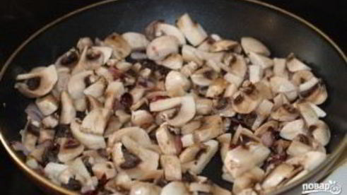 грибы со свининой и картофелем в духовке