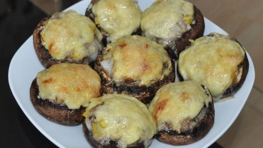 Рецепт грибы в аэрогриле