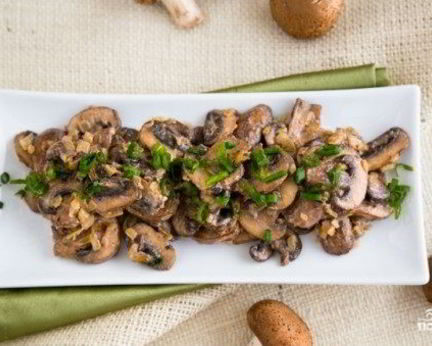 Грибы, жареные с майонезом