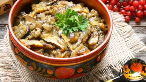 моховики жареные