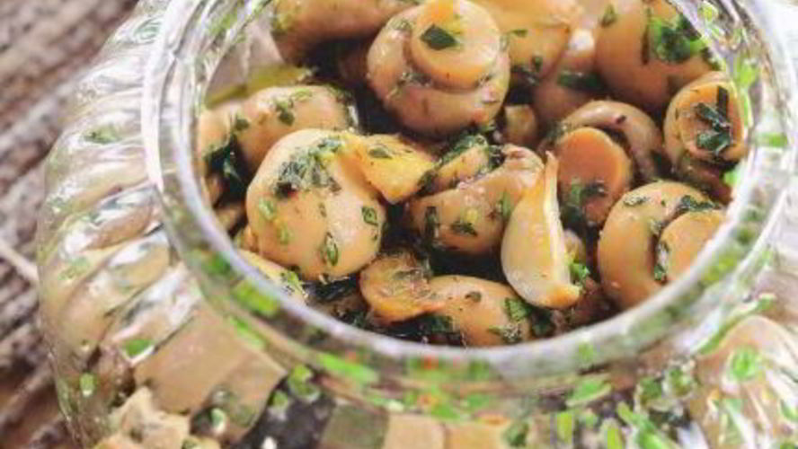 Рецепт пряные шампиньоны под водочку