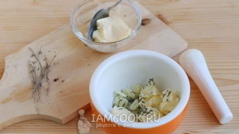 шампиньоны, фаршированные перловкой