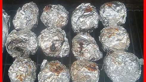 шампиньоны фаршированные с беконом