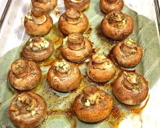 Шампиньоны в духовке