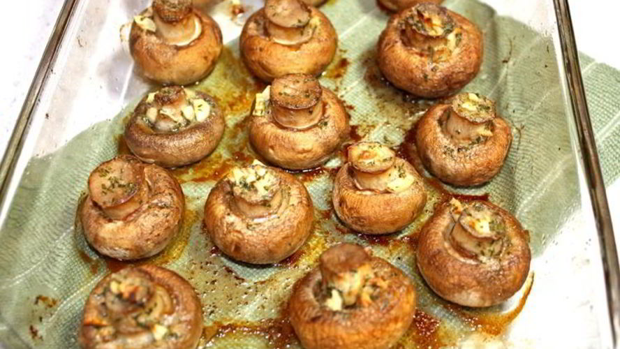Рецепт шампиньоны в духовке