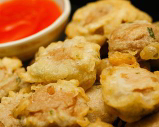 Шампиньоны в кляре