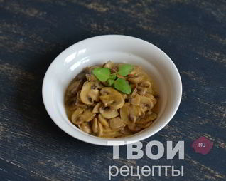 Шампиньоны, запеченные с тимьяном и пармезаном