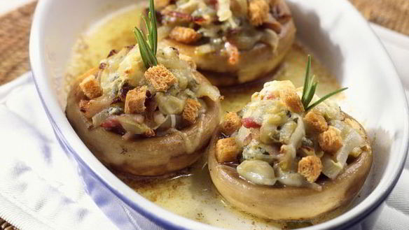 Рецепт Вкусные грибы с майонезом в духовке