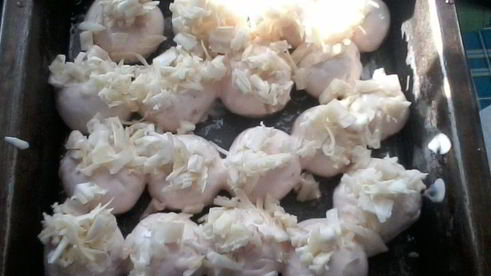 запеченные шампиньоны