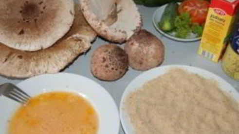 запеченные зонтики