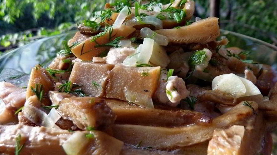 Рецепт жареные грузди