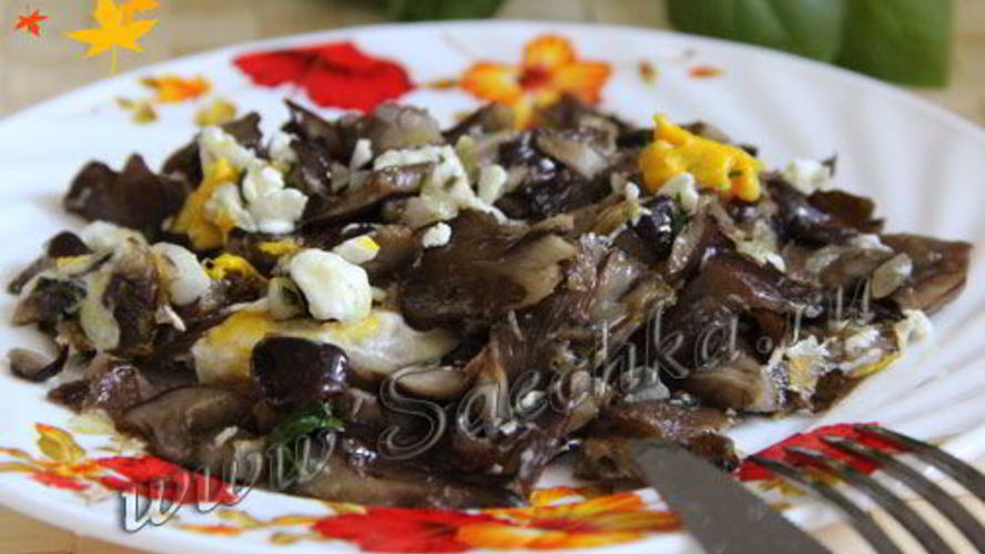 Рецепт жареные опята
