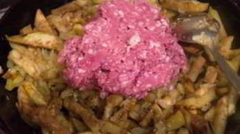 гуляш из баклажанов