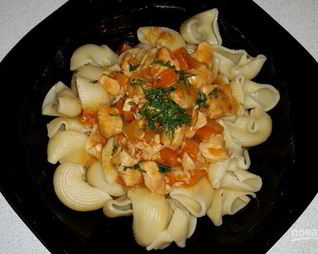 Гуляш из филе индейки