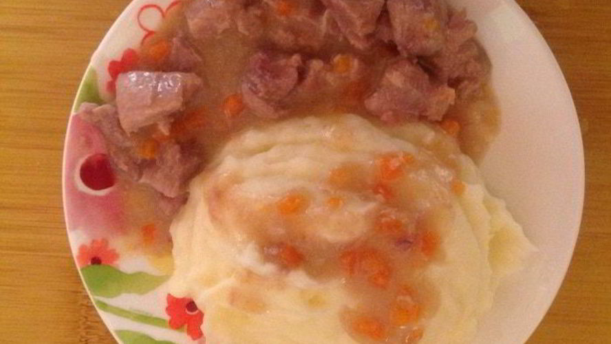 Рецепт гуляш из говядины с подливой