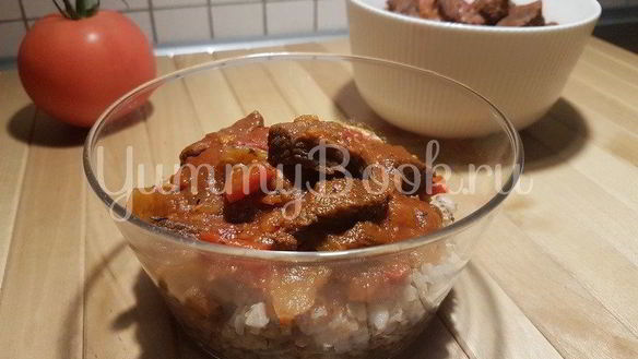 Рецепт Гуляш из говядины в мультиварке