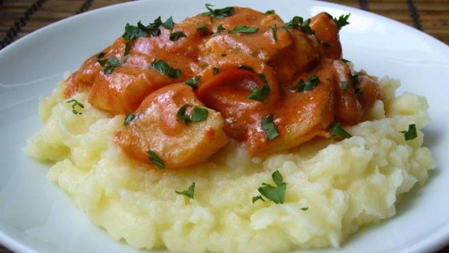 Рецепт гуляш из индейки в мультиварке