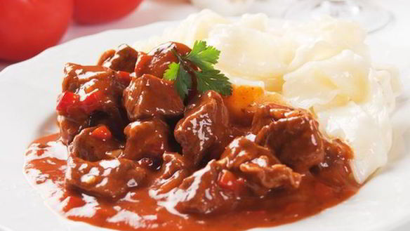 Рецепт Гуляш из индейки