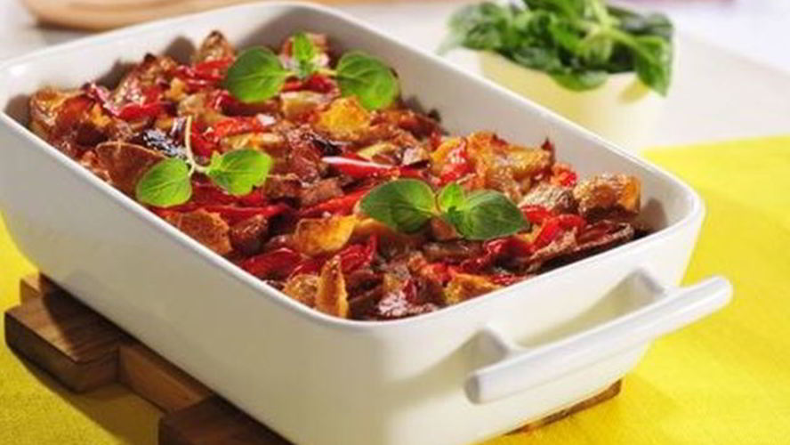 Рецепт гуляш из куриного филе с овощами