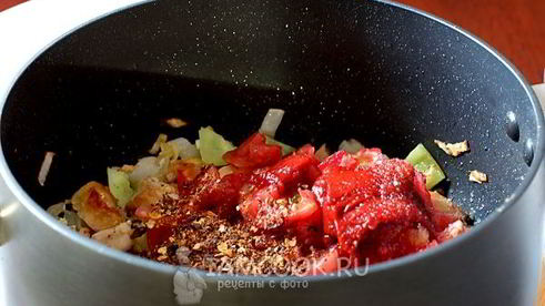 гуляш из куриного филе